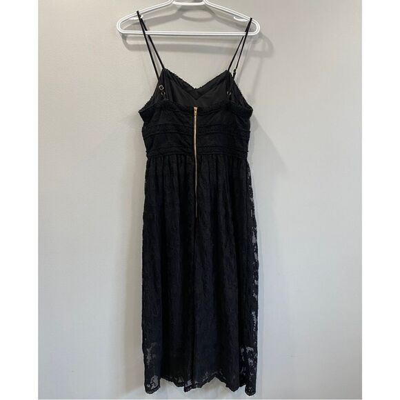 NWT Altar’d State Black Lace Midi Dress - Picture 5 of 10